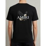 Camiseta Amiri - Preto - Chinesa 