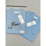 Camiseta Lacoste Azul Bebê Com Bag - Egípcia 