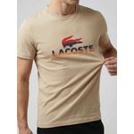 CAMISETA LACOSTE - BEGE
