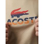 CAMISETA LACOSTE - BEGE