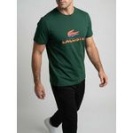 CAMISETA LACOSTE - VERDE MILITAR