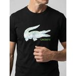 CAMISETA LACOSTE - PRETO