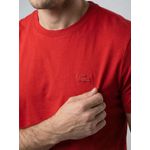 CAMISETA LACOSTE - VERMELHO