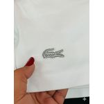 Short Lacoste - Croco Prata 