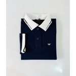 GOLA POLO EMPORIO ARMANI AZUL MARINHO 