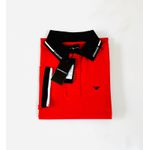 GOLA POLO EMPORIO ARMANI VERMELHA