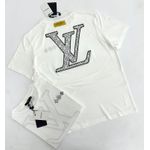 Camiseta Louis Vuitton - Branco - Chinesa 