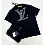 Camiseta Louis Vuitton - Preta - Chinesa 