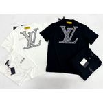Camiseta Louis Vuitton - Preta - Chinesa 