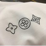Camiseta Louis Vuitton - Branco - Chinesa 