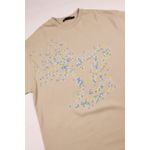 CAMISETA LV OVERSIZED PERFUMADA - BEGE