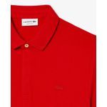 Polo Regular Fit Paris em Piqué Stretch Original Importada - Vermelho