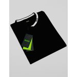 CAMISETA HUGO BOSS GOLA DIFERENCIADA - PRETA