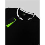 CAMISETA HUGO BOSS GOLA DIFERENCIADA - PRETA