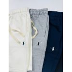 SHORT RALPH LAUREN MOLETOM - BRANCO