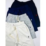 SHORT RALPH LAUREN MOLETOM - BRANCO