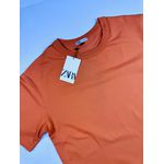 Camiseta Zara Com Bag - Terra Cota - Chinesa 