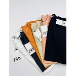 CAMISETA ZARA COM BAG - CHUMBO