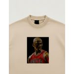 Camiseta Oversized Jordan - Bege - Malhão