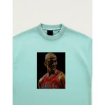Camiseta Oversized Jordan - Azul Claro - Malhão