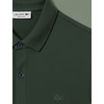 Polo Regular Fit Paris em Piqué Stretch Original Importada - Verde Musgo