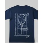 Camiseta Lacoste Estampada nas Costas - MARINHO