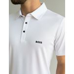 GOLA POLO HUGO BOSS POLIAMIDA - BRANCA