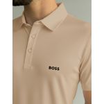 GOLA POLO HUGO BOSS POLIAMIDA - CAPUCCINO 