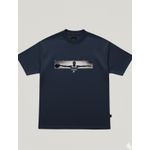 Camiseta Oversize Jordan - Marinho - Malhão