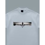 Camiseta Oversize Jordan - Branca - Malhão 