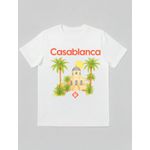 CAMISETA CASABLANCA COQUEIRO - PRETA