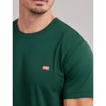 CAMISETA DIESEL - VERDE MUSGO COM LOGO VERMELHA