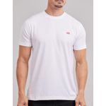 CAMISETA DIESEL - BRANCA COM VERMELHO 