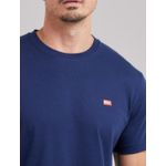 CAMISETA DIESEL - MARINHO COM A LOGO VERMELHA 