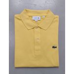 Gola Polo Lacoste Importada - Amarelo Mostarda Claro