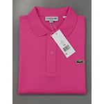Gola Polo Lacoste Importada - Pink
