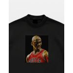 Camiseta Oversized Jordan - Preta - Malhão