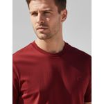 Camiseta Lacoste Monocromática - Vinho - Egípcia 