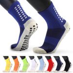 Kit 3 Meias Antiderrapante Esportivas Masculino, Meias Masculino para Futebol, Basquete, Voleibol, Corrida, Trekking, Caminhada (cores sortidas)