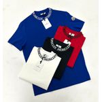 Camiseta Moncler - Azul - Chinesa 