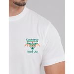 Camiseta Casa Blanca Tenis Club- Branca - Chinesa Encorpada 