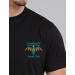 Camiseta Casa Blanca Tenis Club- Preta - Chinesa Encorpada 