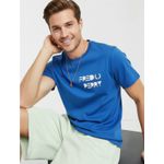 Camiseta Fred Perry - Azul Royal - Egípcia