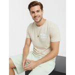 Camiseta Fred Perry - Off White - Egípcia