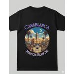 Camiseta Casa Blanca - Preta - Chinesa Encorpada