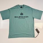 Camiseta Balenciaga - Azul 