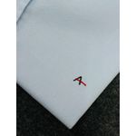 Camisa Social Tinturada Manga Curta Aramis - Azul Claro