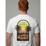 Camiseta Casa Blanca Camelo - Branca - Chinesa 