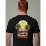 Camiseta Casa Blanca Camelo - Preta - Chinesa 