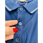 Gola Polo Poliamida Chinesa - Azul Celeste